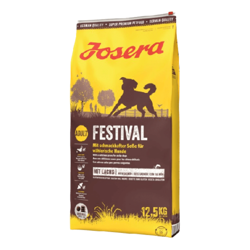 hrană pentru câini Josera Festival" и "Josera cu somon pentru câini"