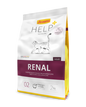 "Josera HELP Renal 2 kg – Hrană uscată pentru câini cu probleme renale, ajutând la protejarea rinichilor și susținerea unei digestii sănătoase."
