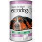 Eurodog - hrana conservata pentru caini adulti cu ficat 1240 g.